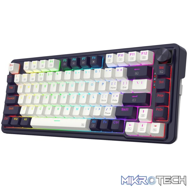 Redragon UCAL K673 PRO Mechanical Wireless Gaming Keyboard - Black - Image 3