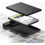 UGREEN USB Type-C 2.5" SATA III External Hard Drive Enclosure - Image 2