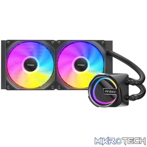 Antec Skeleton 240 ARGB CPU Liquid Cooler Black Antec Skeleton 240 ARGB CPU Liquid Cooler Black