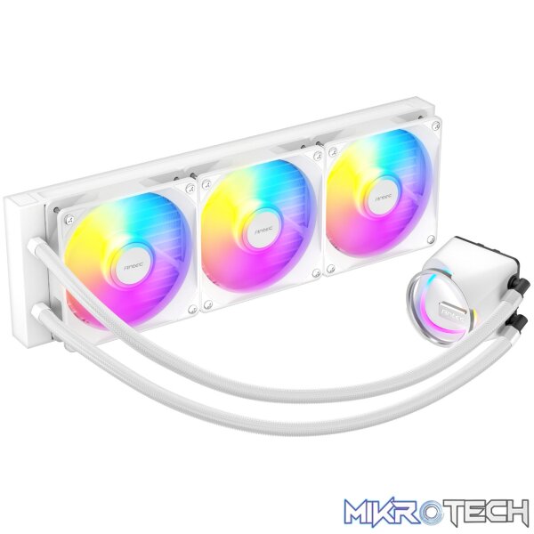 Antec Skeleton 360 ARGB CPU Liquid Cooler White - Image 2