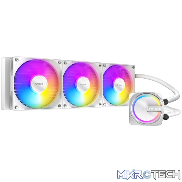 Antec Skeleton 360 ARGB CPU Liquid Cooler White - Image 3