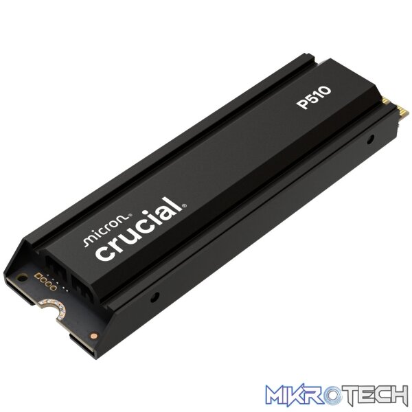 Crucial P510 2TB M.2 Gen5 with Heatsink NVMe 3D NAND SSD - Image 3
