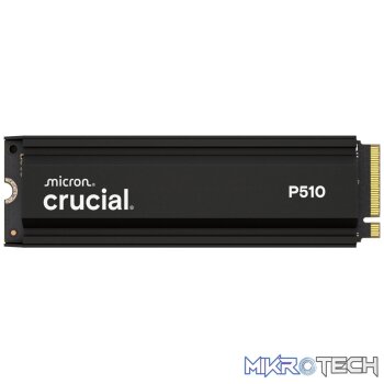 Crucial P510 2TB M.2 Gen5 with Heatsink NVMe 3D NAND SSD
