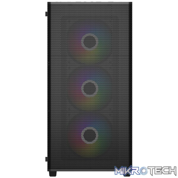 FSP M220 ATX Mid Tower Gaming Chassis - Black - Image 2