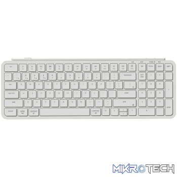 Keychron B2 Pro Ultra-Slim 96% Wireless Keyboard - Ivory White