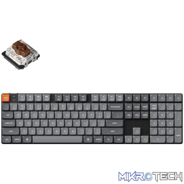 Keychron K5 Max QMK/VIA Full-sized Wireless Custom Mechanical Keyboard | BROWN Switches Keychron K5 Max QMK/VIA Full-sized Wireless Custom Mechanical Keyboard | BROWN Switches