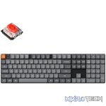 Keychron K5 Max QMK/VIA Full-sized Wireless Custom Mechanical Keyboard | RED Switches