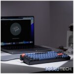 Keychron K6 Pro 65% Red G Pro Switches RGB Wireless Keyboard - Black - Image 7