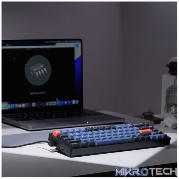 Keychron K6 Pro 65% Red G Pro Switches RGB Wireless Keyboard - Black - Image 7
