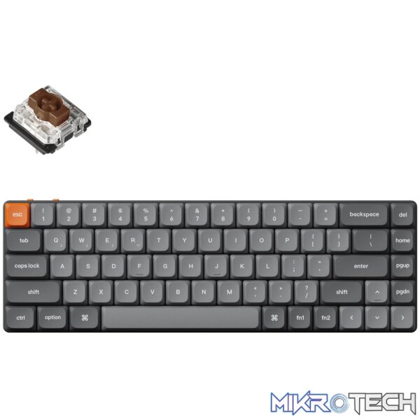 Keychron K7 Max QMK/VIA 65% Wireless Custom Mechanical Keyboard | BROWN Switches Keychron K7 Max QMK/VIA 65% Wireless Custom Mechanical Keyboard | BROWN Switches