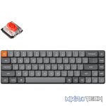 Keychron K7 Max QMK/VIA 65% Wireless Custom Mechanical Keyboard | RED Switches