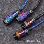 Keychron Premium Coiled Aviator USB Cable | Type-C + USB-A Adapter | Detachable Aviator Connector | 108 cm - Image 4