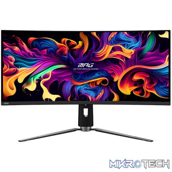 MSI MPG 341CQPX QD-OLED 34″ UWQHD 240Hz 0.03ms Curved Gaming Monitor