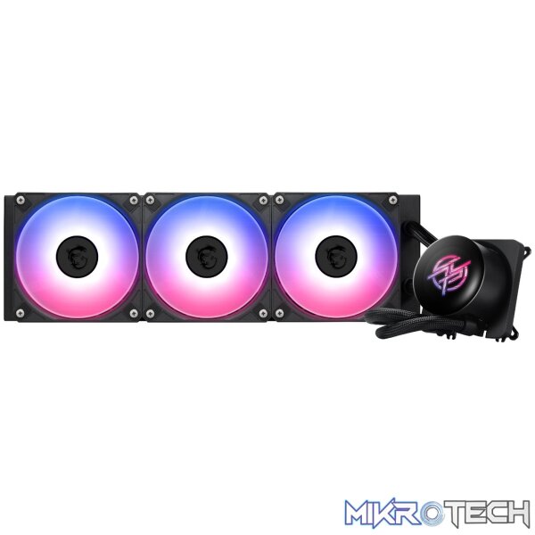 MSI MPG Coreliquid P13 360 AIO Liquid CPU Cooler - Black - Image 2