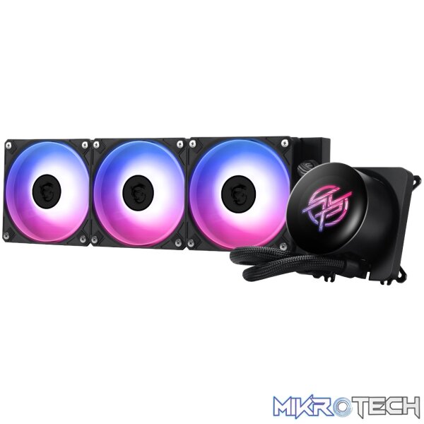 MSI MPG Coreliquid P13 360 AIO Liquid CPU Cooler - Black MSI MPG Coreliquid P13 360 AIO Liquid CPU Cooler - Black