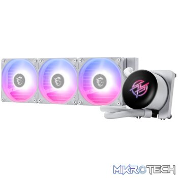 MSI MPG Coreliquid P13 360 AIO Liquid CPU Cooler - White
