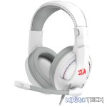 Redragon H211 CRONUS Surround Sound RGB Wired Gaming Headset – White