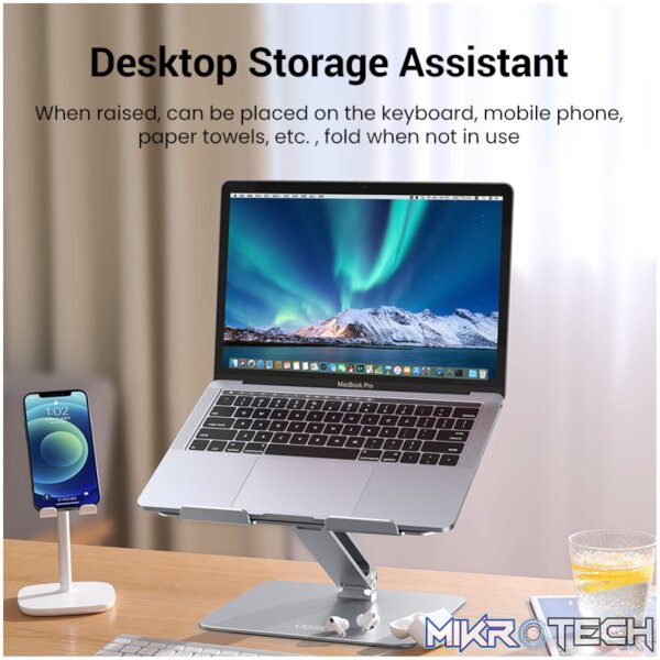 UGREEN Adjustable Laptop Stand (Silver) - Image 3