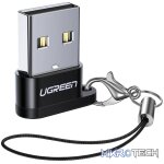 UGREEN USB A Male to USB Type-C Female Adapter (Black)