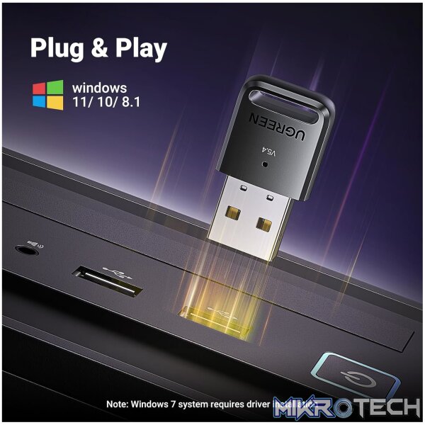 UGreen Bluetooth 5.4 USB Adapter - Image 3