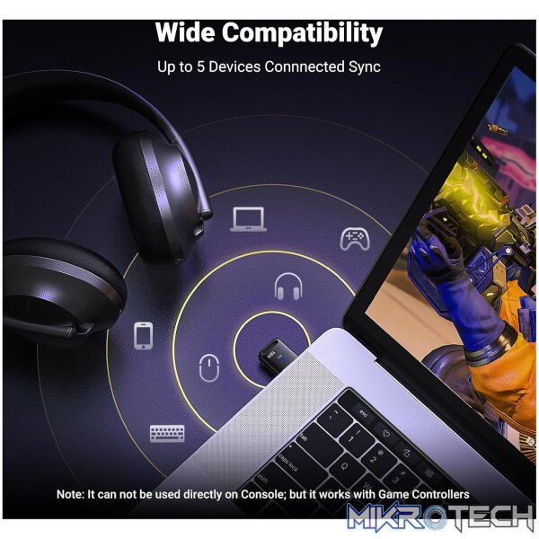 UGreen Bluetooth 5.4 USB Adapter - Image 5