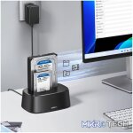 UGreen CM198 3.5/2.5 inch SATA HDD/SDD USB3.0 Docking Station - Image 3