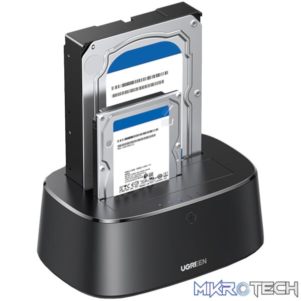 UGreen CM198 3.5/2.5 inch SATA HDD/SDD USB3.0 Docking Station UGreen CM198 3.5/2.5 inch SATA HDD/SDD USB3.0 Docking Station