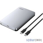 UGreen CM300 2.5 inch USB Type-C Hard Drive Enclosure - Silver