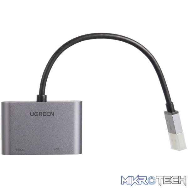 UGreen CM449 USB-A to HDMI + VGA 1080P Display Adapter - Image 3