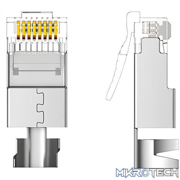 UGreen Cat7 FTP RJ45 Modular Plugs (10 Pieces) - Image 2