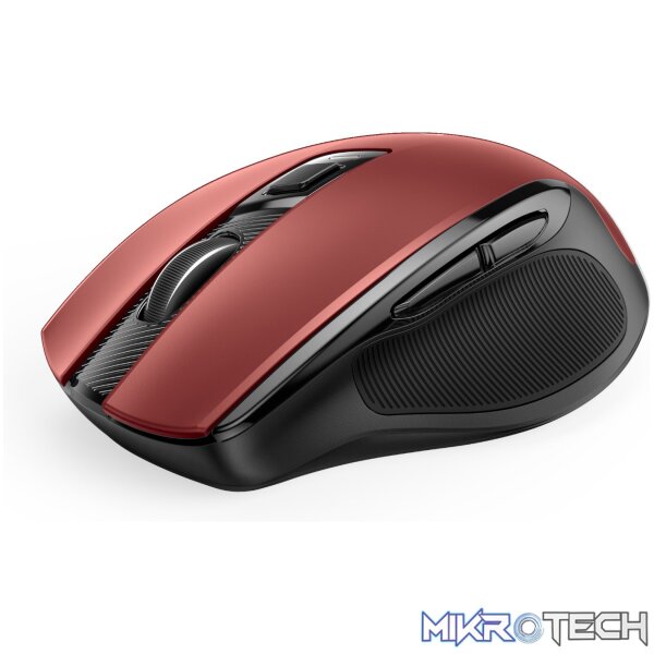 UGreen MU006 2.4GHz Wireless Optical Mouse - Red - Image 2