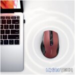 UGreen MU006 2.4GHz Wireless Optical Mouse - Red - Image 5