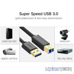 UGreen US210 USB-A Printer Cable 2M - Black - Image 3