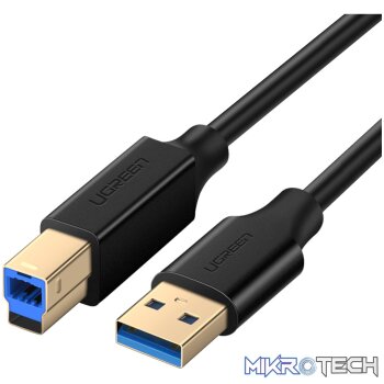 UGreen US210 USB-A Printer Cable 2M - Black