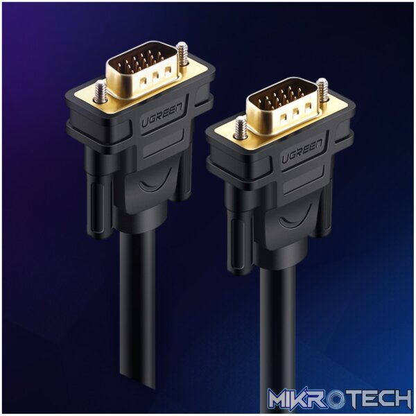 UGreen VG101 VGA Male to Male Cable 1.5M - Image 2