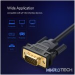 UGreen VG101 VGA Male to Male Cable 3M - Image 6