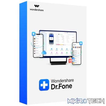 Wondershare Dr.Fone - Full Toolkit for Windows (Digital Annual License | Unlimited devices | 1 PC)