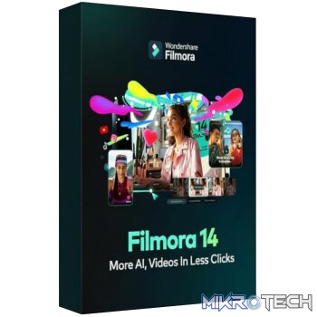 Wondershare Filmora Business for Mac + Creative Asset Library (Digital Annual License)