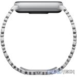 Xiaomi Smart Band 10 Asymmetrical Metal Strap – Silver - Image 4