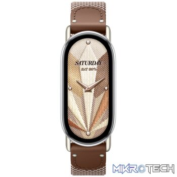 Xiaomi Smart Band 10 Knitted Silk Strap - Feather Brown