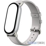 Xiaomi Smart Band 10 Leather Strap - Grey - Image 2