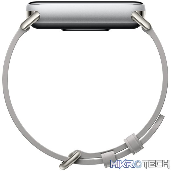 Xiaomi Smart Band 10 Leather Strap - Grey - Image 4
