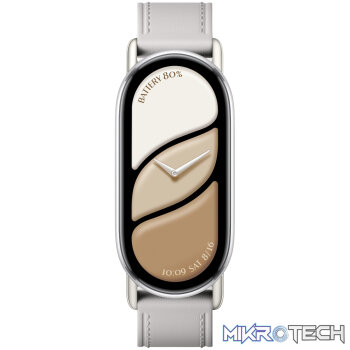 Xiaomi Smart Band 10 Leather Strap - Grey