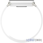 Xiaomi Smart Band 10 Magnetic Kona Leather Strap - Glacier White - Image 4