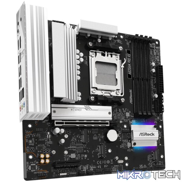 ASRock A620AM Pro RS AM5 M-ATX Motherboard - Image 3