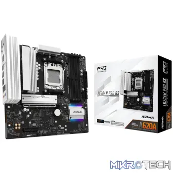ASRock A620AM Pro RS AM5 M-ATX Motherboard