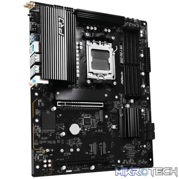 ASRock B850 Pro-A Wi-Fi AM5 ATX Motherboard - Image 3