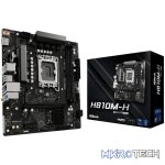 ASRock H810M-H Intel LGA1851 Micro ATX Motherboard - Black