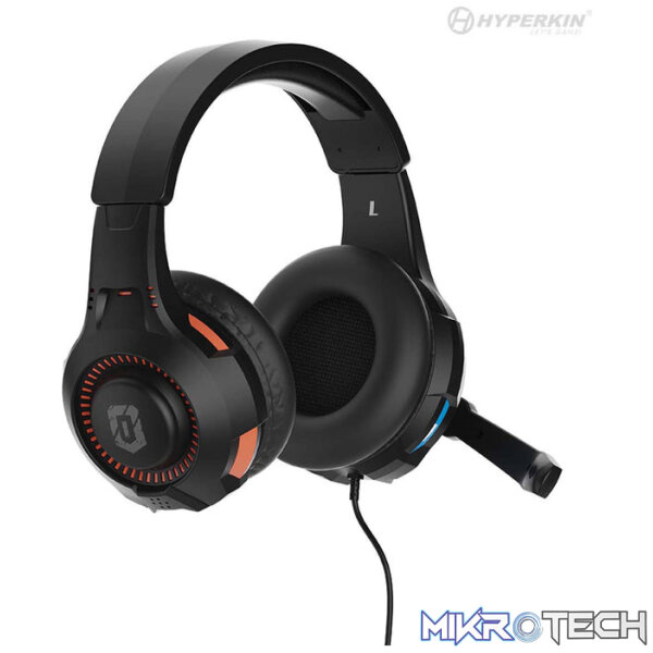 Armor3 SoundTac Universal Gaming Headset - Blue/Orange - Image 2