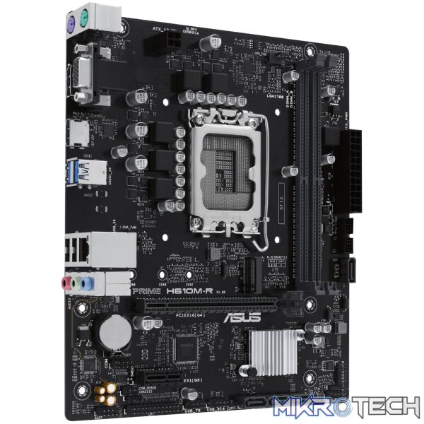 Asus PRIME H610M-R LGA1700 Micro ATX Motherboard - Image 3